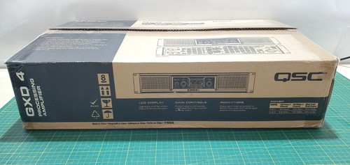 Qsc gxd4 dsp endstufe 2x600 - qsc,