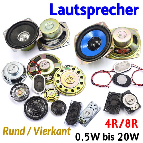 20w ohm 8 - 4, ohm/8